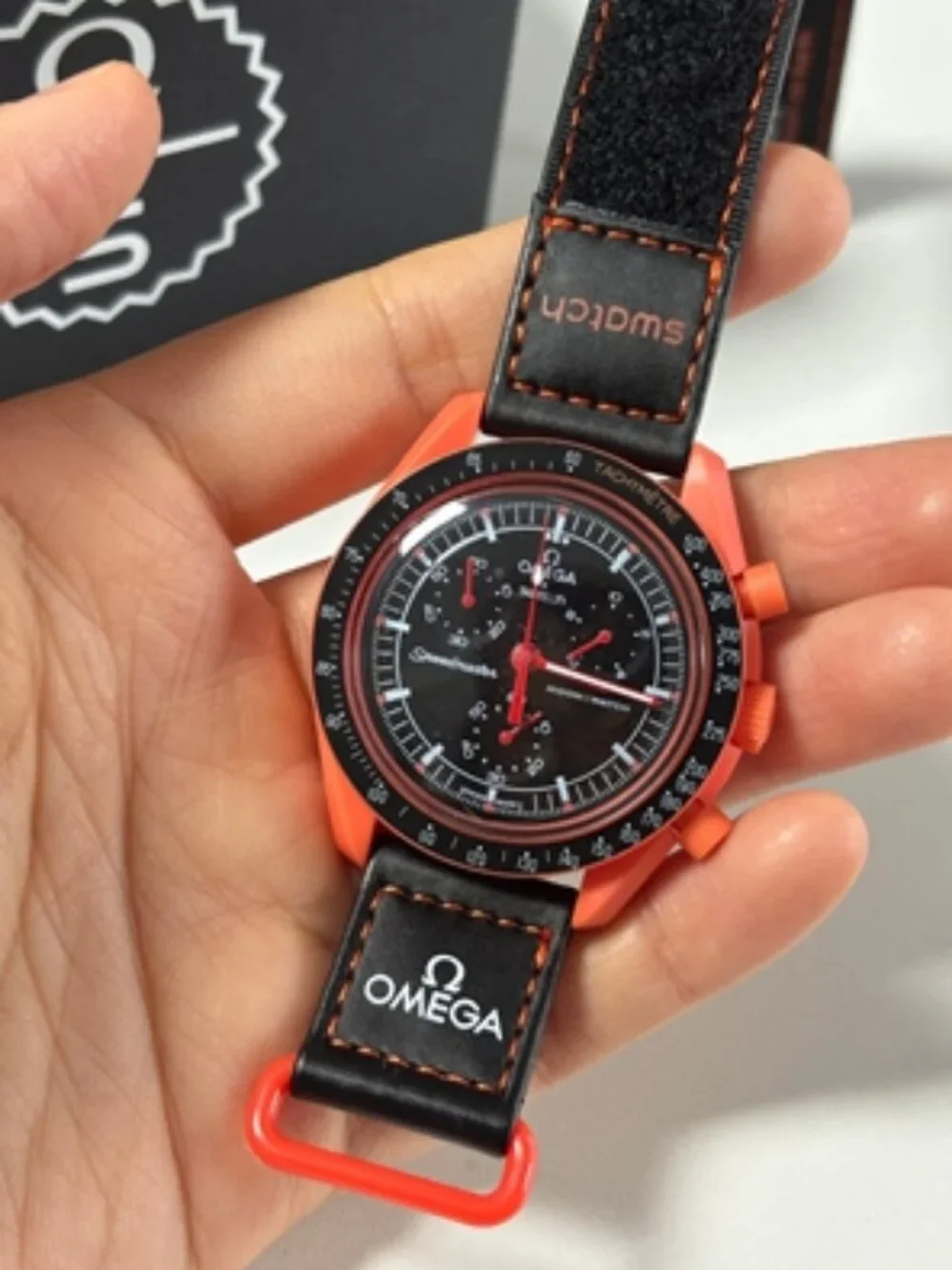 🧡OMEGA🧡 Earth Volcano Battery Watch